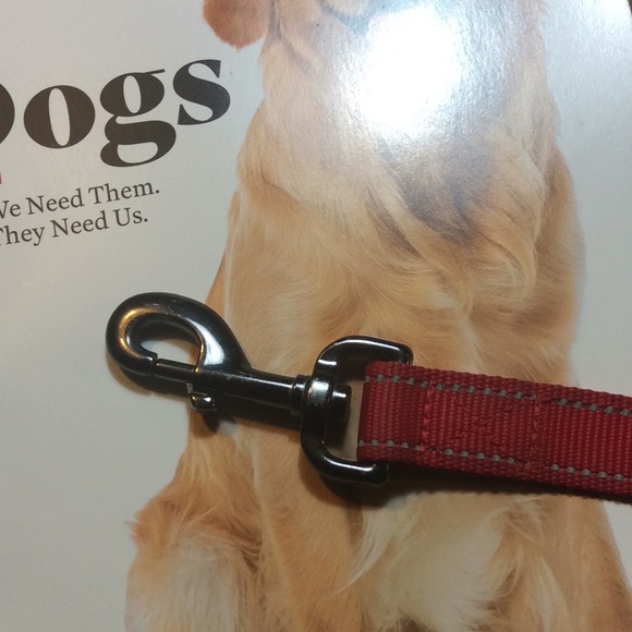 Dog leash Padded handle Max and Nemo Red - Picture 2 of 7